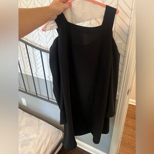 Amanda Uprichard Black Midi Dress
